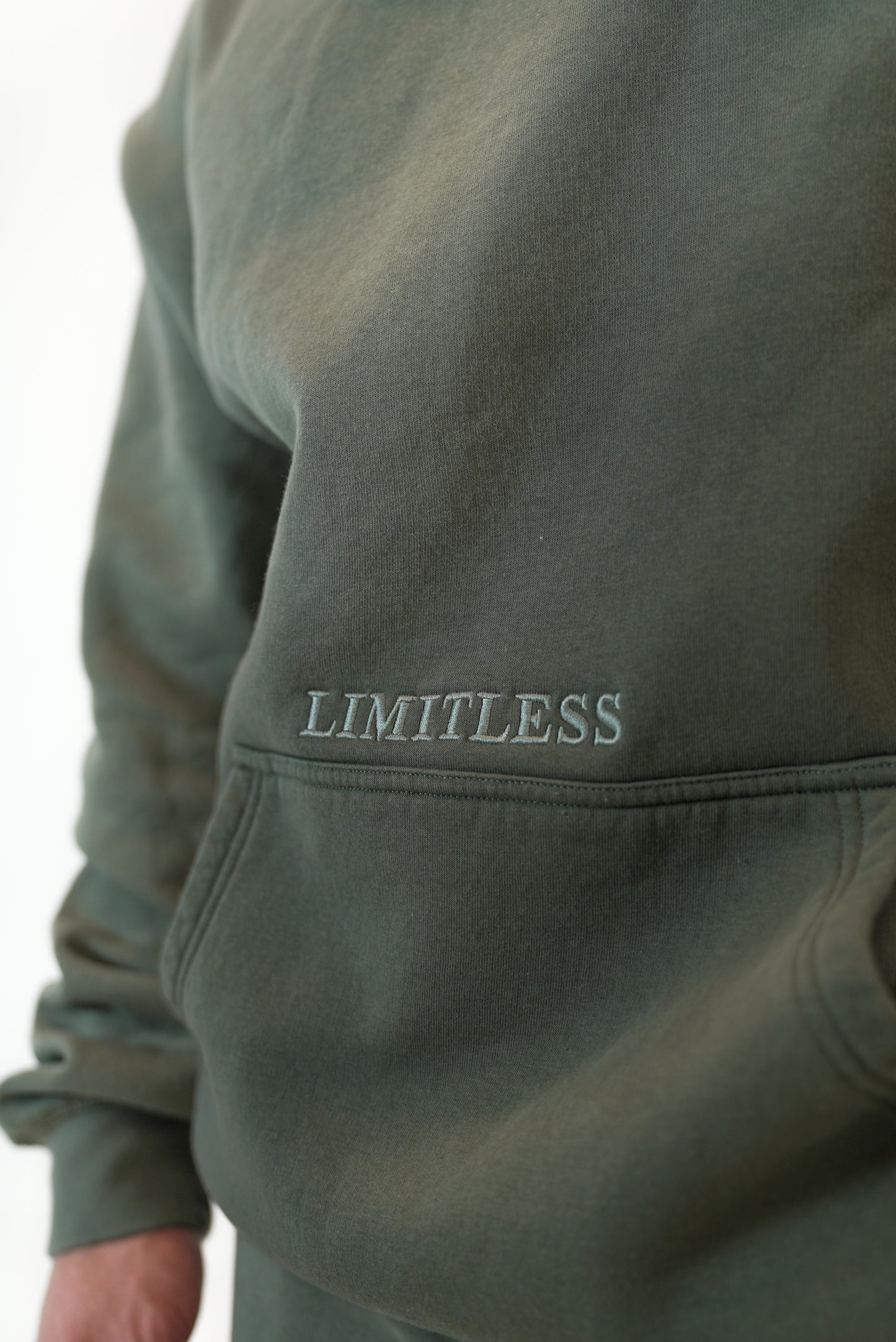 Monochromatic Pullover Hoodie