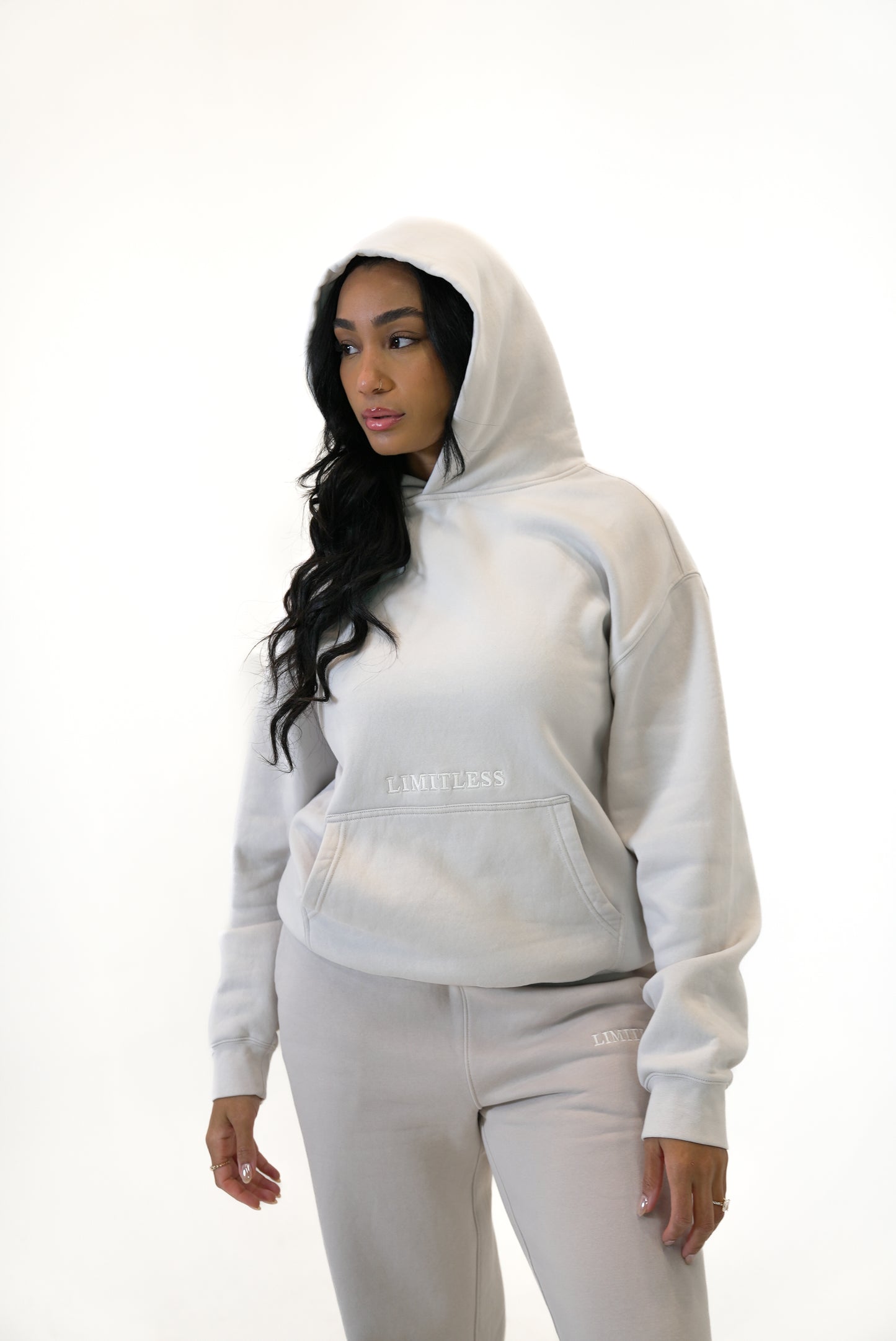 Monochromatic Straight Leg Sweatpants